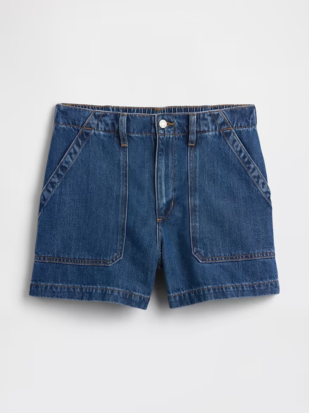 GAP Factory Blue Denim Women's Utility Shorts